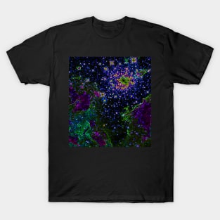 Black Panther Art - Glowing Edges 463 T-Shirt